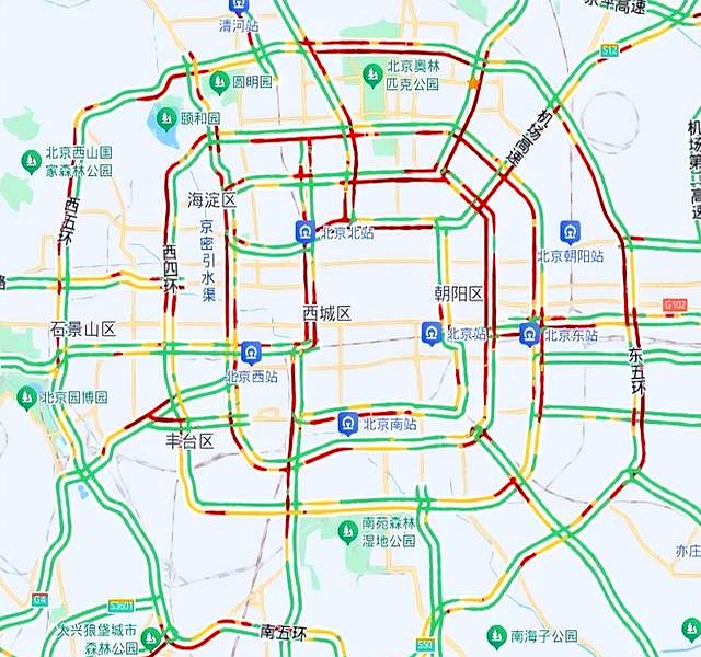 限行_明天不限行_后天尾號(hào)輪換北京