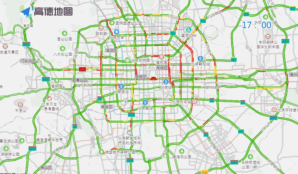 北京市交通預(yù)測預(yù)報(bào)_出行提示_周末交通壓力增加