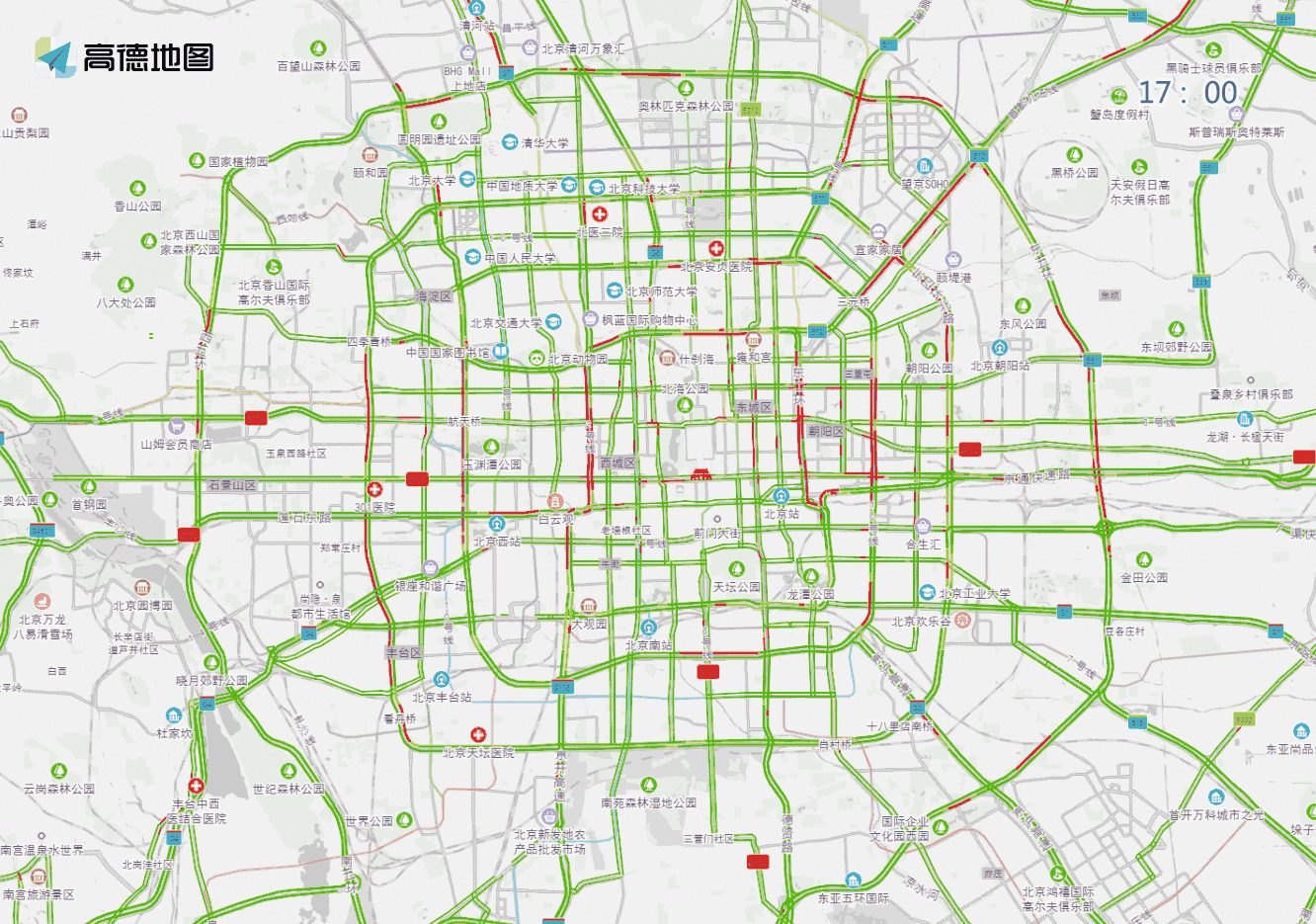 演出展會場館周邊車流集中_出行提示_北京9月20日至9月26日交通預(yù)報