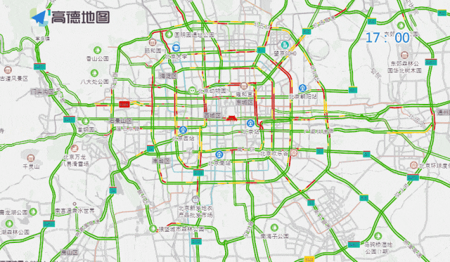 工作日早晚高峰交通壓力_出行提示_早高峰學(xué)校醫(yī)院車(chē)流集中