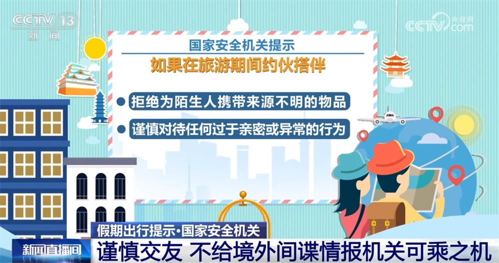 出行提示_境外旅游國家秘密保護(hù)_出國旅游安全防范